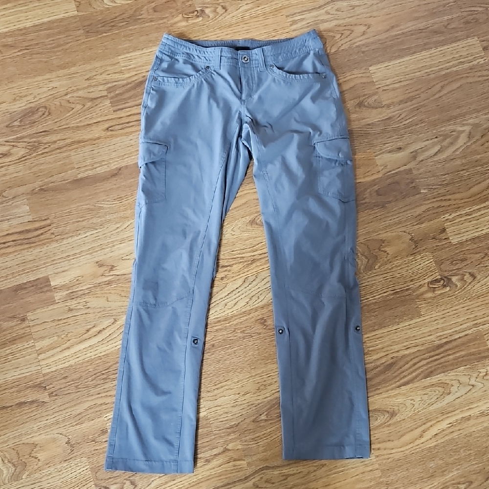 Kuhl Straight Leg Utility Pants in Slate Gray